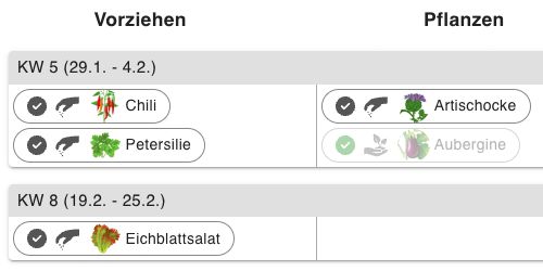 Aufgabenverwaltung in grove.
