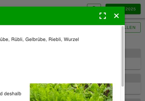 Ein teil eines geöffneten Dialogs in grove.